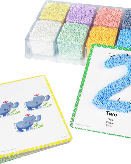PLAYFOAM SHAPE & LEARN NUMBERS SET