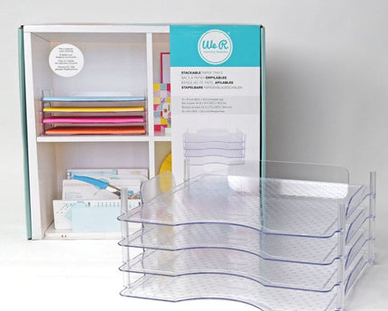 BANDEJAS DE PAPEL APILABLES - WE R