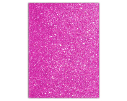 FOAMY GLITTER FUSCIA TAMAÑO CARTA