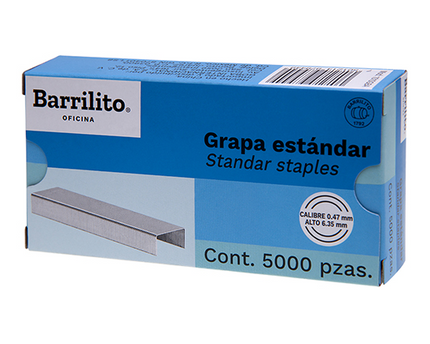 GRAPAS BARRILITO 26/6 500PZ