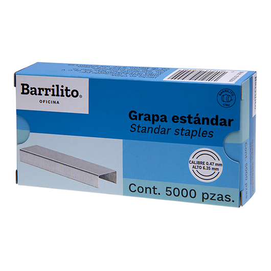 GRAPAS BARRILITO 26/6 500PZ
