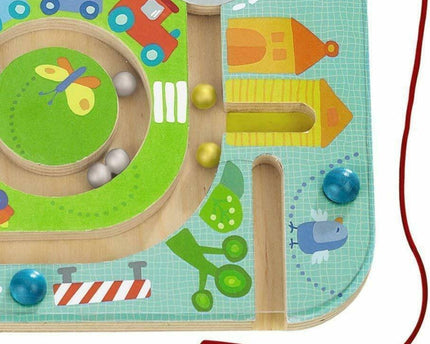 TOWN MAZE MAGNETIC GAME
