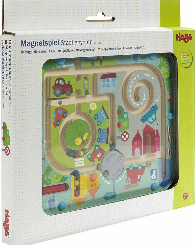 TOWN MAZE MAGNETIC GAME