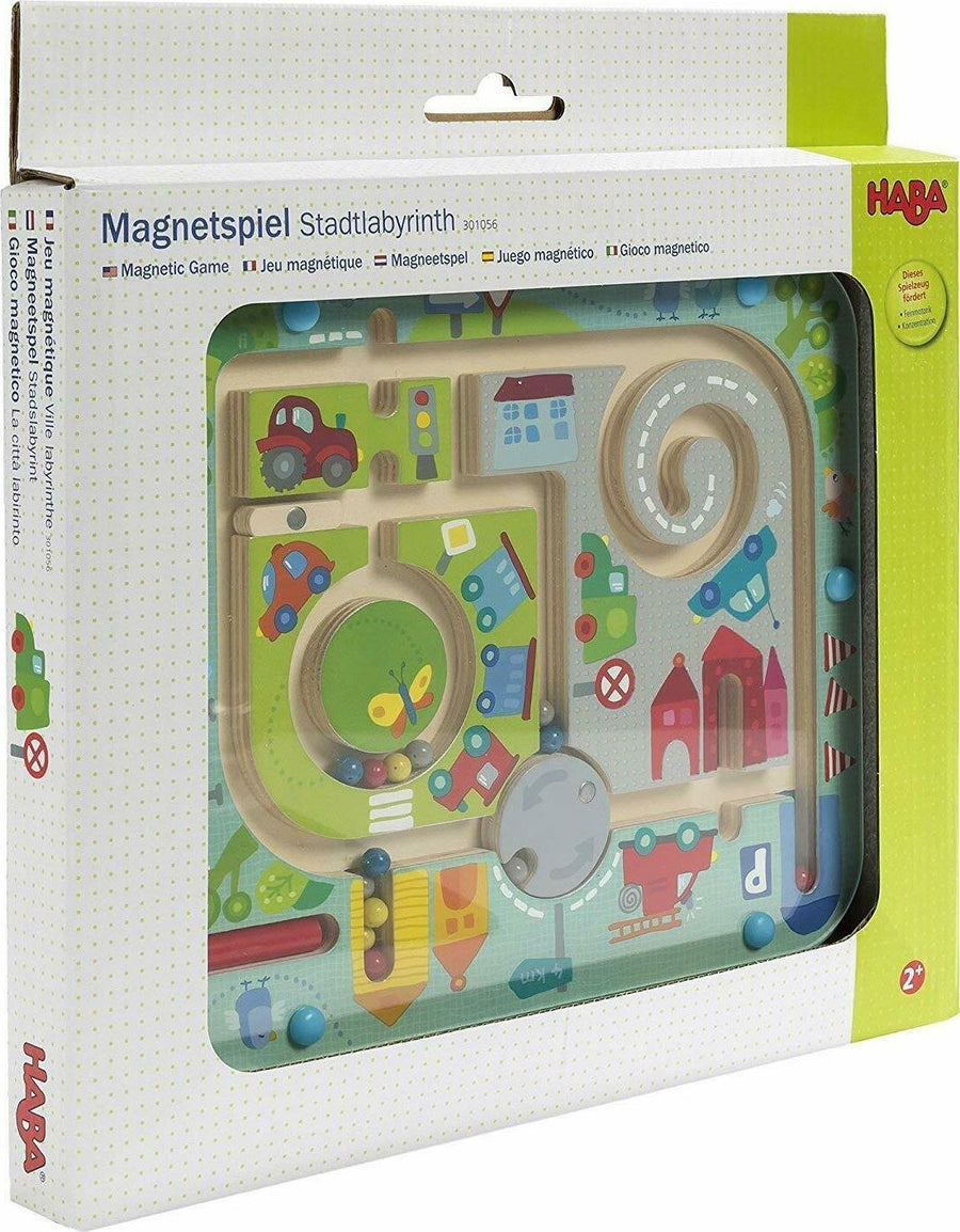 TOWN MAZE MAGNETIC GAME