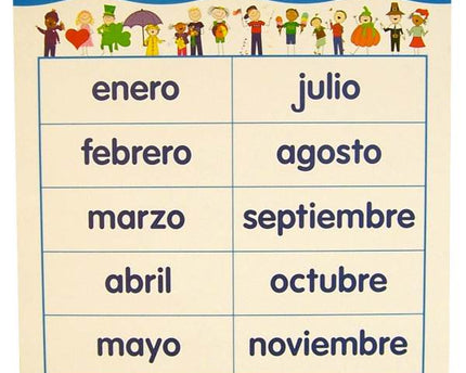 LAMINA MESES DEL AÑO
