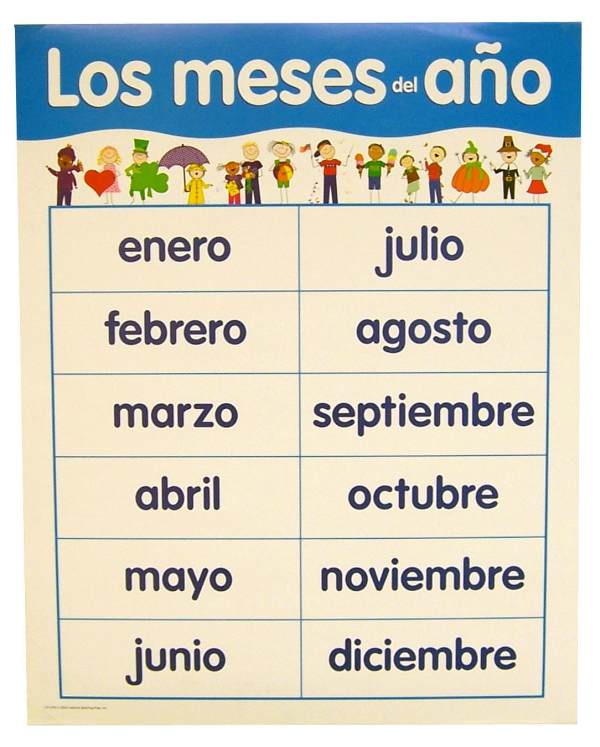 LAMINA MESES DEL AÑO