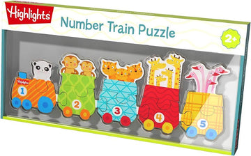 NUMBER TRAIN PUZZLE 10PZ