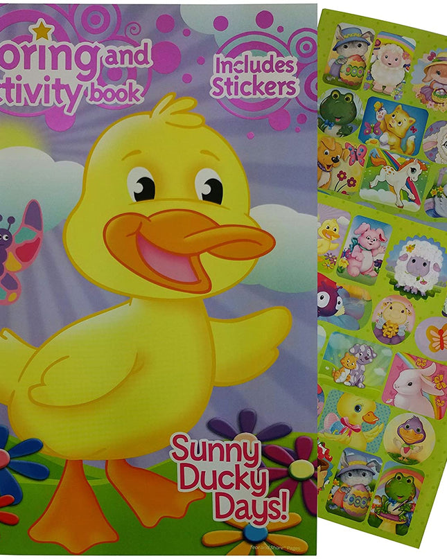 LIBRO P/COLOREAR SUNNY DUCKY