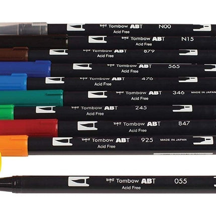 SET DE MARCADORES DOBLE PUNTA TOMBOW 108PC