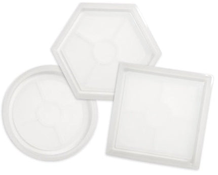 MOLDES DE SILICONA PORTAVASOS 3 PCS