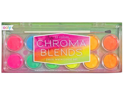 ACUARELAS NEON CHROMA BLENDS 12 UNIDADES