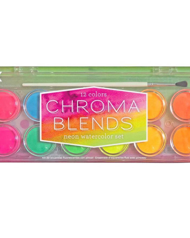 ACUARELAS NEON CHROMA BLENDS 12 UNIDADES