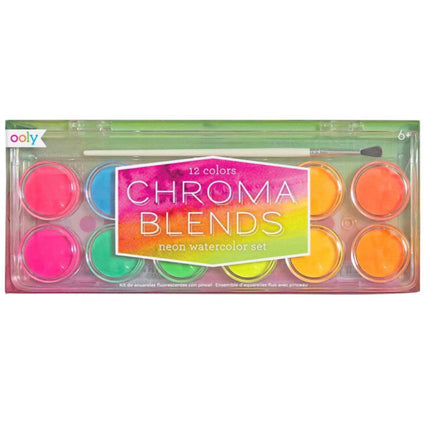 ACUARELAS NEON CHROMA BLENDS 12 UNIDADES