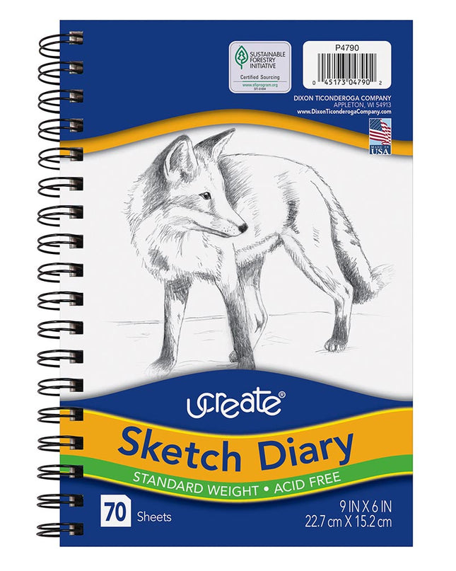 SKETCH DIARY ESPIRAL 9X6