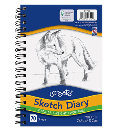 SKETCH DIARY ESPIRAL 9X6