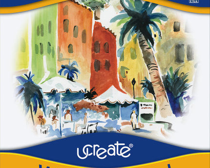 BLOCK WATERCOLOR 9X12 12HJS 90LB (190GR) 4910