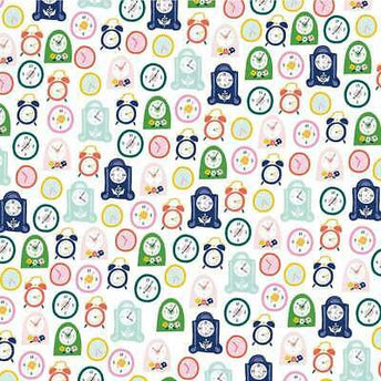 TICK TOCK-PAPEL SCRAPBOOK 12X12