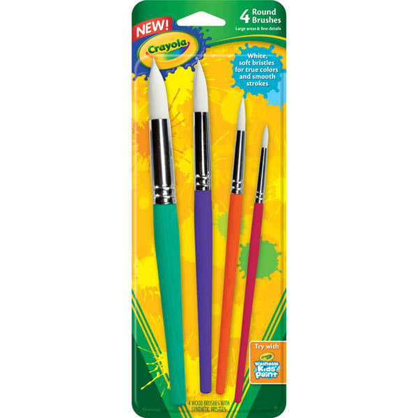 SET DE 4 PINCELES CRAYOLA