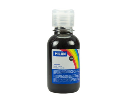 PINTURA TEMPERA NEGRA 125 ml