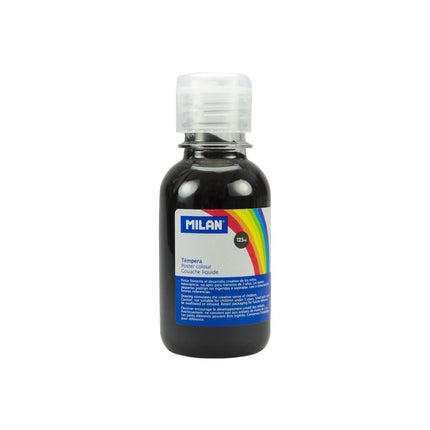 PINTURA TEMPERA NEGRA 125 ml