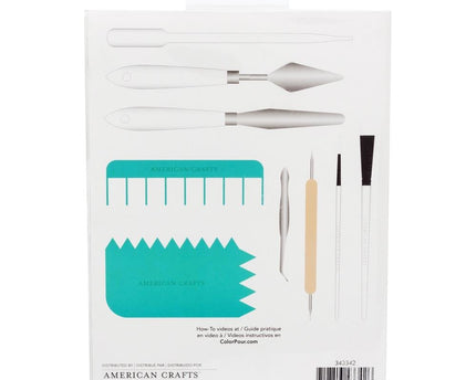 COLOR POUR - KIT DE HERRAMIENTAS 13 PZS