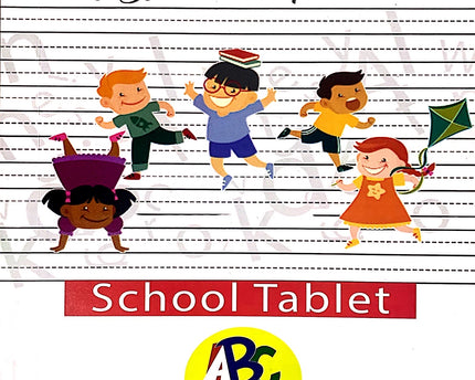 CUADERNO RAYADO ESPECIAL / SCHOOL TABLET ABC