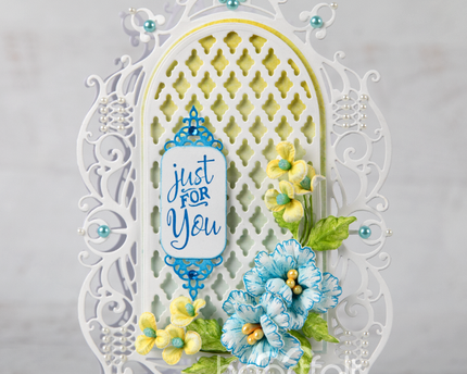 HEARTFELT - CORTE Y RELIEVE - REGAL LATTICE GATEWAY 3 PCS