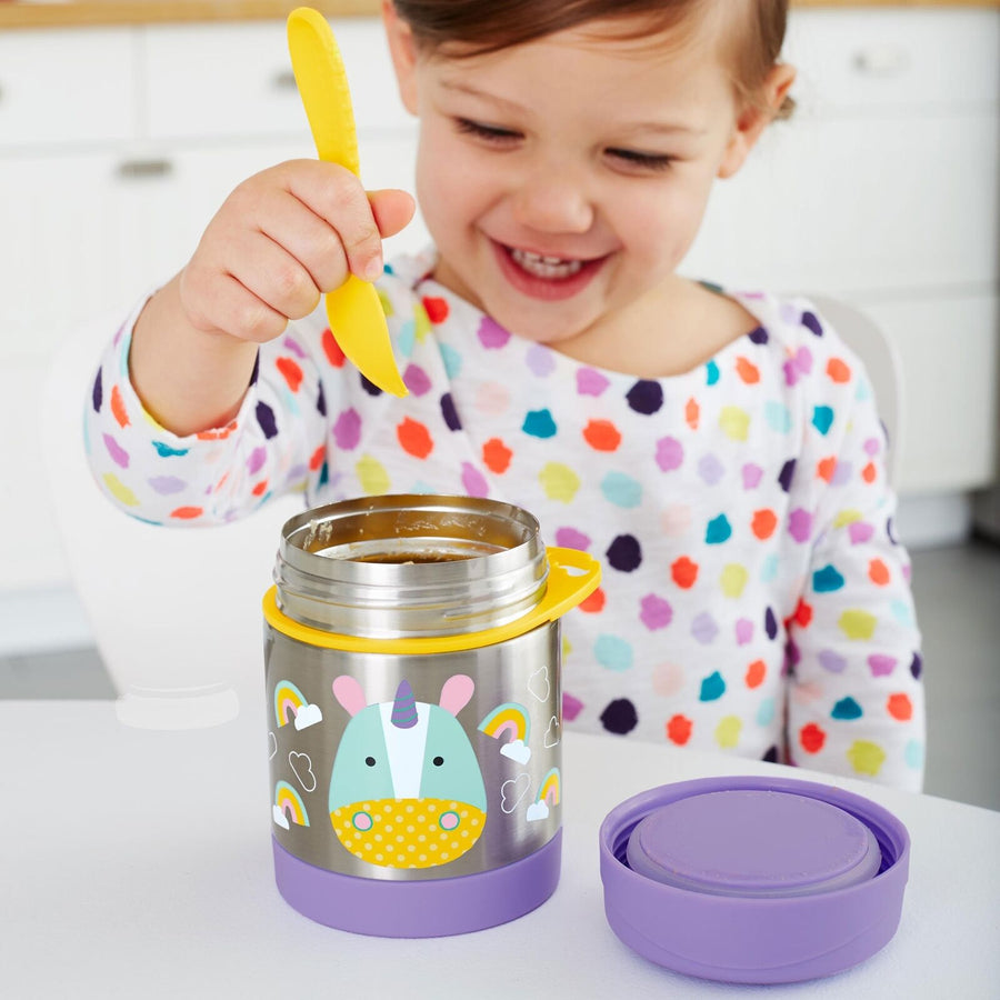 JARRA TÉRMICA PARA ALIMENTOS ZOO UNICORNIO 325ML