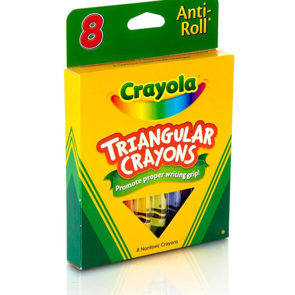 CRAYONES TRIANGULARES 8 CLRS