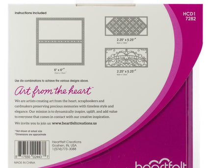 HEARTFELT - TROQUEL EYELET ROYALE 6 PCS