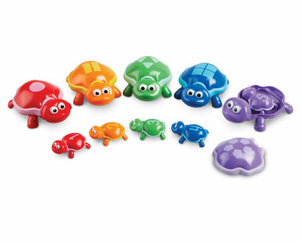 JUEGO NUMBER TURTLES 15 PC +2 AGES
