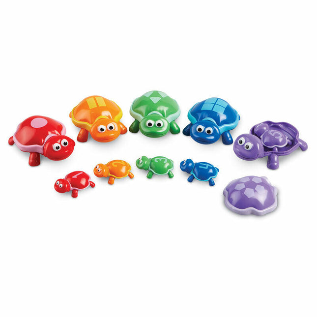 JUEGO NUMBER TURTLES 15 PC +2 AGES