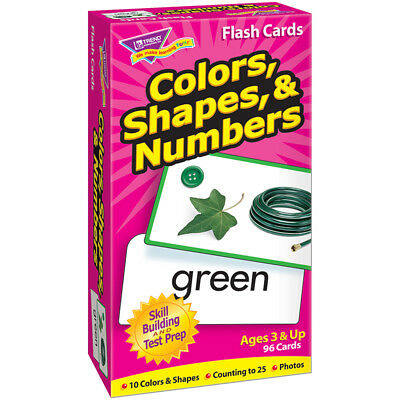 FLASH CARDS COLORS,SHAPES,&NUMBERS