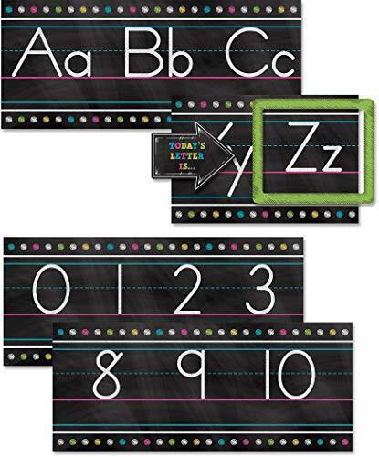 BULLETIN CHALKBOARD ALPHABET LINE