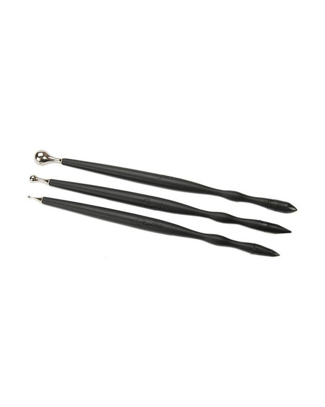 SCULPEY - HERRAMIENTAS PARA DISEÑOS Y DETALLES - 3 PCS
