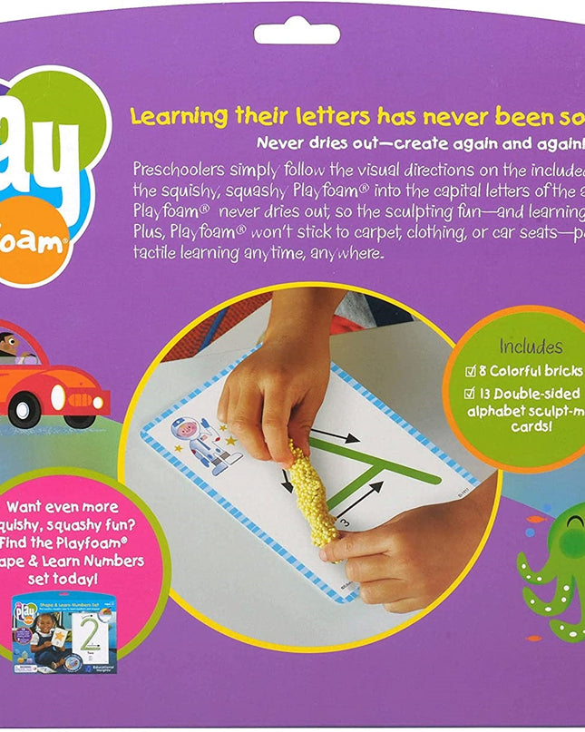 PLAY FOAM SHAPE Y LEARN ALPHABET