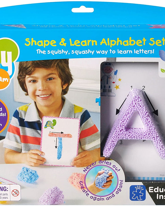 PLAY FOAM SHAPE Y LEARN ALPHABET