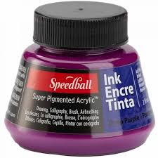TINTA ACRILICA SPEEDBALL-MORADO INTENSO