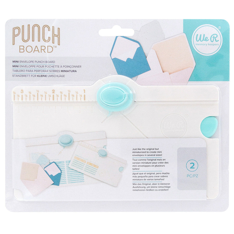 TABLERO PARA PERFORAR SOBRES MINIATURAS