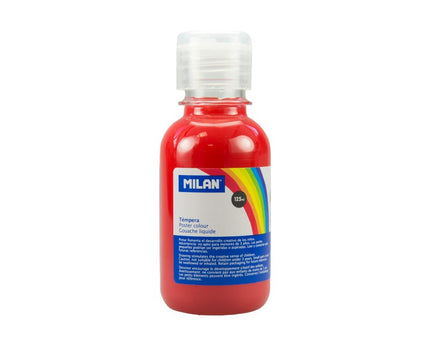 PINTURA TEMPERA ROJA 125 ml
