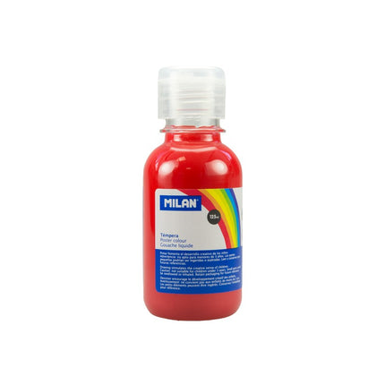 PINTURA TEMPERA ROJA 125 ml