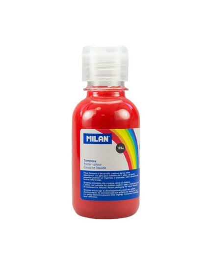 PINTURA TEMPERA ROJA 125 ml