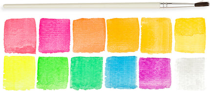 ACUARELAS NEON CHROMA BLENDS 12 UNIDADES