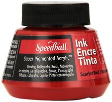 TINTA ACRILICA SPEEDBALL-ROJO ESCARLATA