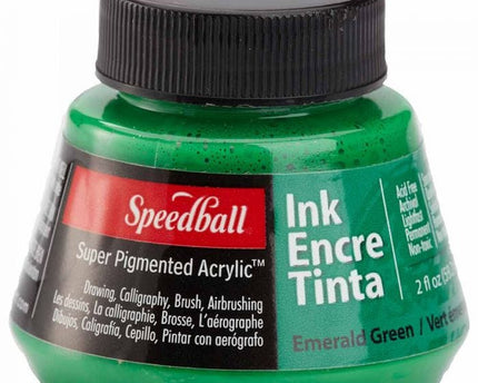 TINTA ACRILICA SPEEDBALL-VERDE ESMERALDA