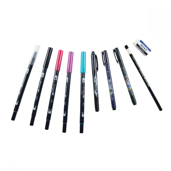 SET DE ADVANCED LETTERING TOMBOW