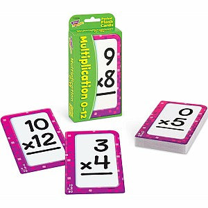 FLASH CARDS MULTIPLICATION T23006