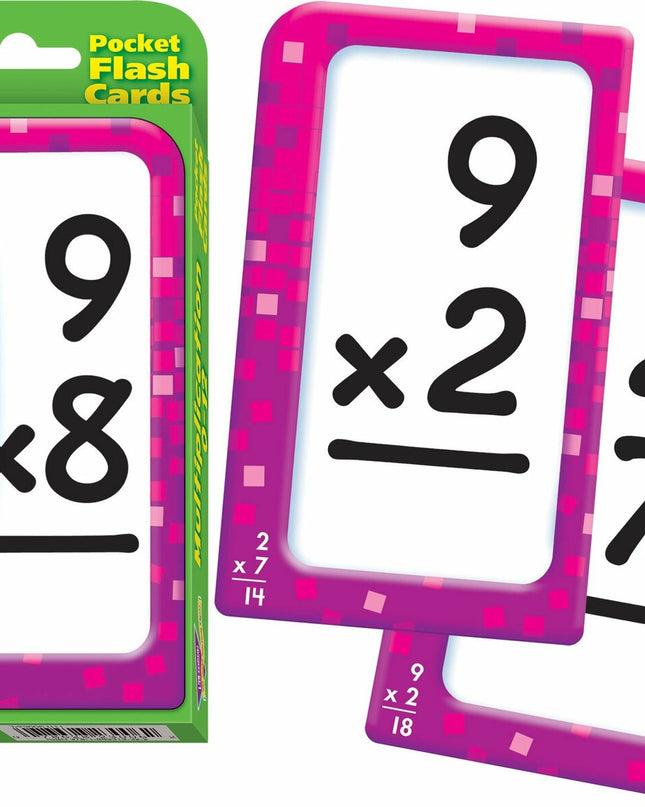 FLASH CARDS MULTIPLICATION T23006