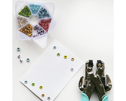 PERFORADORA Y FIJADOR DE OJAL  CROP A DILE