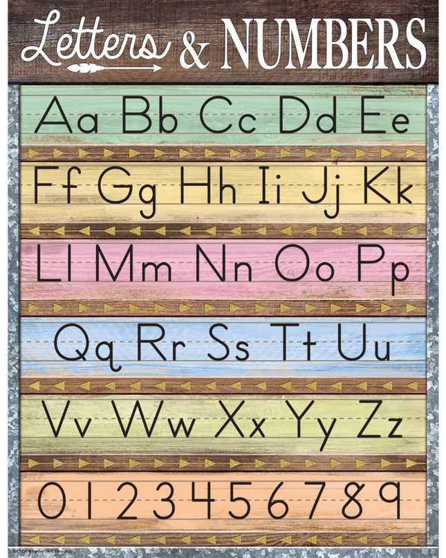 LAMINA LETTERS & NUMBERS